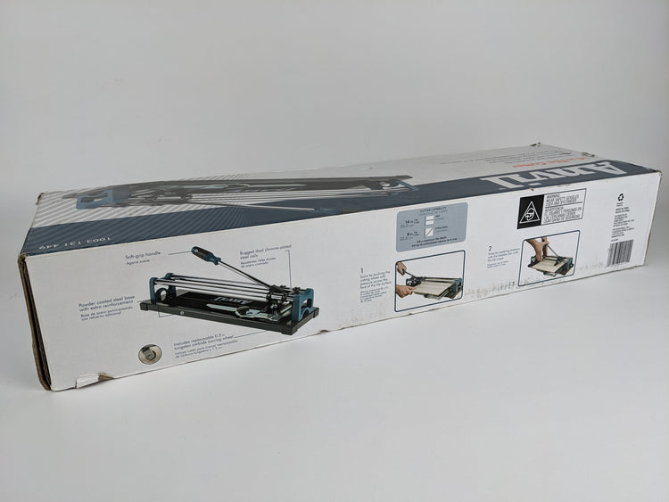 Anvil 14 in. Ceramic and Porcelain Tile Cutter with 1/2 in. Cutting Wheel