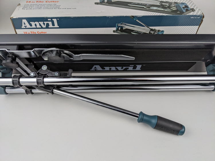 Anvil 14 in. Ceramic and Porcelain Tile Cutter with 1/2 in. Cutting Wheel