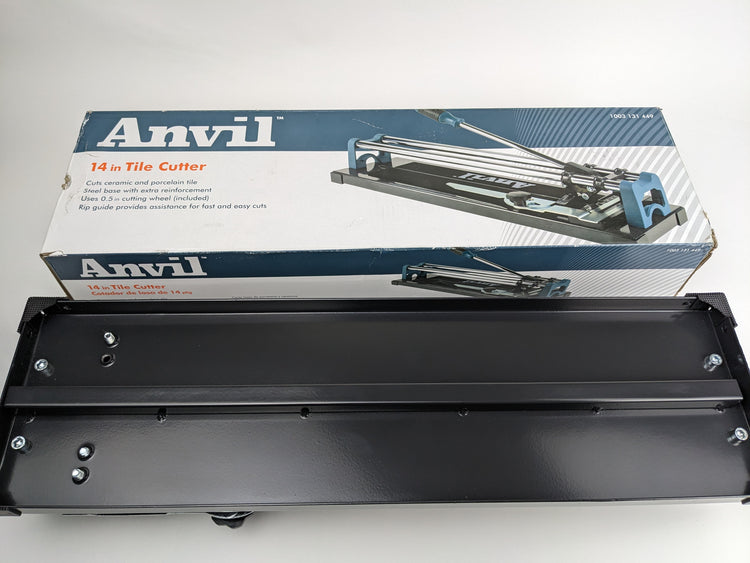 Anvil 14 in. Ceramic and Porcelain Tile Cutter with 1/2 in. Cutting Wheel