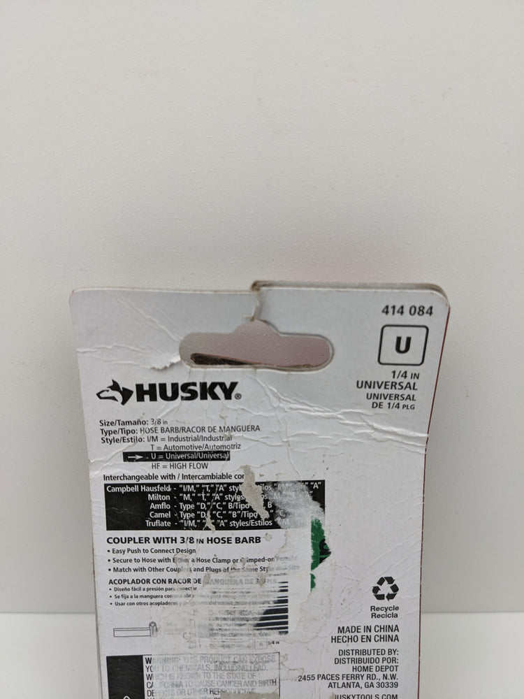 Husky 1/4 in. x 3/8 in. Universal Coupler