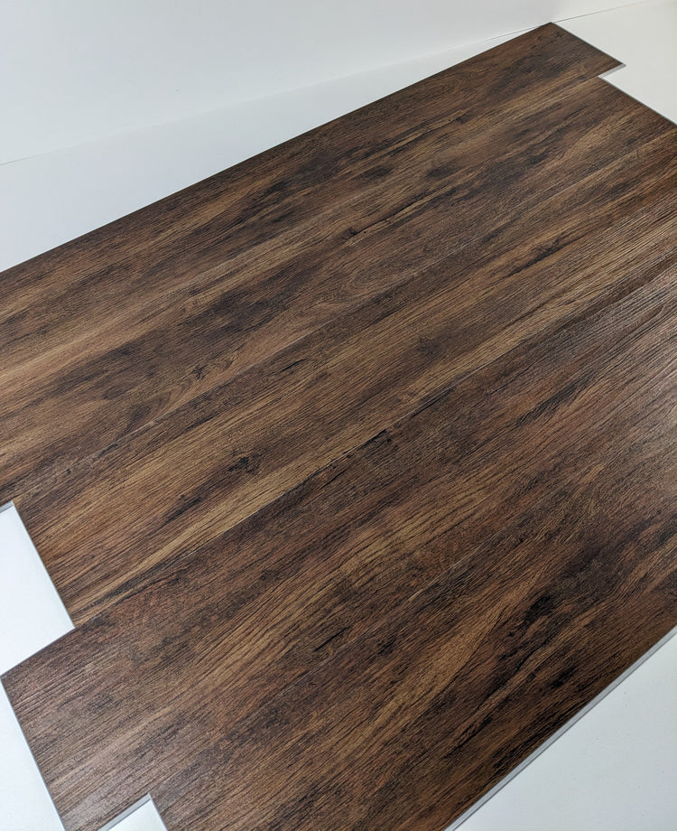 A&A Surfaces Arbor Oak 12 MIL x 7.1 in. W x 48 in. L Click Lock Waterproof Luxury Vinyl Plank Flooring, Approximately 57 sq. ft.