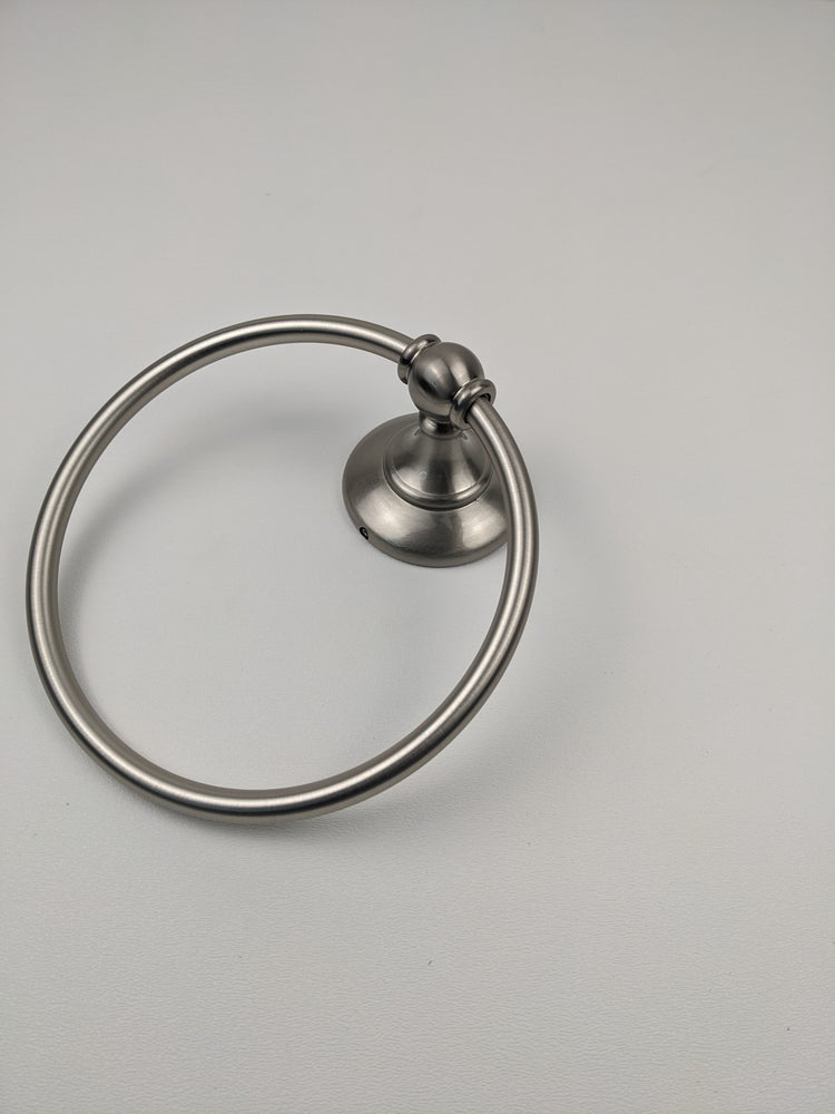 Delta Greenwich II Wall Mount Towel Ring in Brushed Nickel Model # GRE46-BN