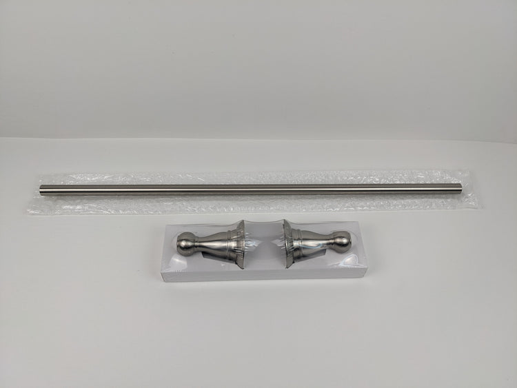 Delta Porter 24 in. Wall Mount Towel Bar Bath Hardware Accessory in Brushed Nickel